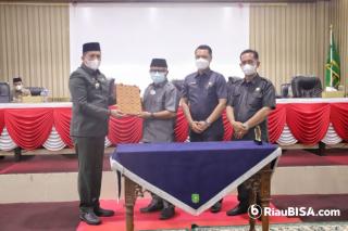 MoU KUA-PPAS APBD P 2021, DPRD & Pemkab Meranti Sepakati Rp 1,22 Triliun