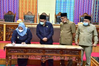 P-APBD Kabupaten Bengkalis 2021 Disahkan Sebesar Rp. 3,594 Triliun