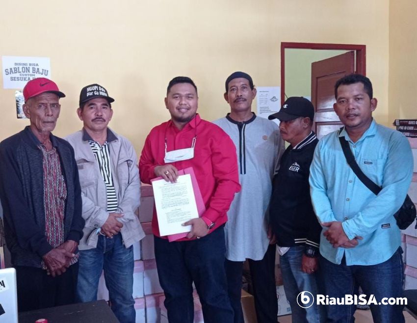Tagih Dana Sagu Hati, Kelompok Tani di Meranti Somasi PT RAPP