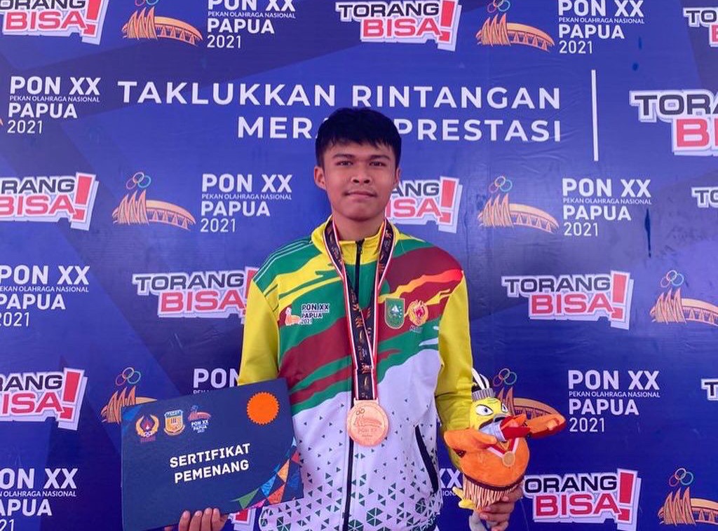 Mahasiswa Unilak Riau Sumbang 2 Medali Perunggu di PON XX Papua 