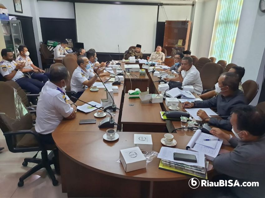 Rapat Bahas Anggaran 2022 Komisi IV & Dishub Pekanbaru: Banyak Bayar Hutang