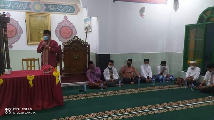 Sambut Maulid Nabi, Warga Sialangrampai Kulim Gelar Pengajian & Doa Bersama