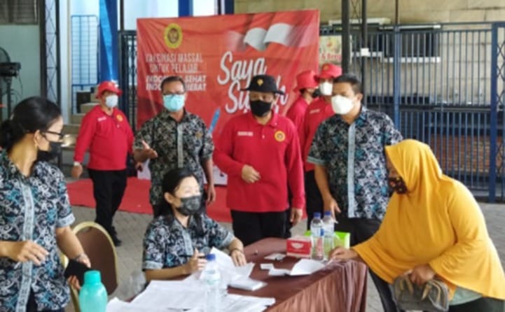 Dukung Percepatan Herd Immunity, Hari Ini BIN Daerah Riau Laksanakan Vaksinasi Dosis Kedua