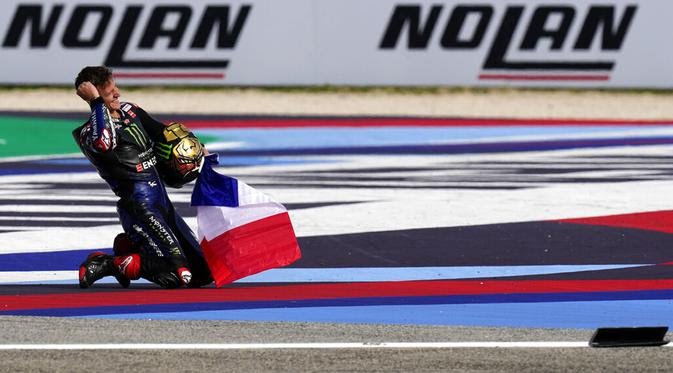 Jadi Juara Dunia MotoGP, Quartararo Ungkap Alasan Tolak Pakai Nomor Start 1