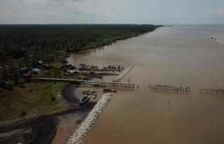 Warga Desa Tanah Merah Kepulauan Meranti Resah Gegara Abrasi, Ini yang Dilakukan Gubri
