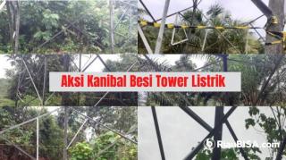 Polresta Pekanbaru Bentuk Tim Khusus Buru Pencuri Besi Tower PLN