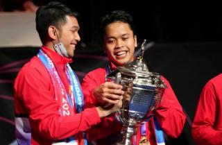 Keren, Kembalinya Piala Thomas ke Indonesia Setelah 19 Tahun