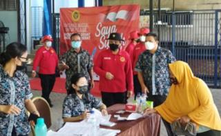 Dukung Percepatan Herd Immunity, Hari Ini BIN Daerah Riau Laksanakan Vaksinasi Dosis Kedua