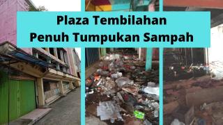Plaza Tembilahan Kotor Semrawut, Netizen: Jadikan Tempat Pengolahan Sampah Saja!
