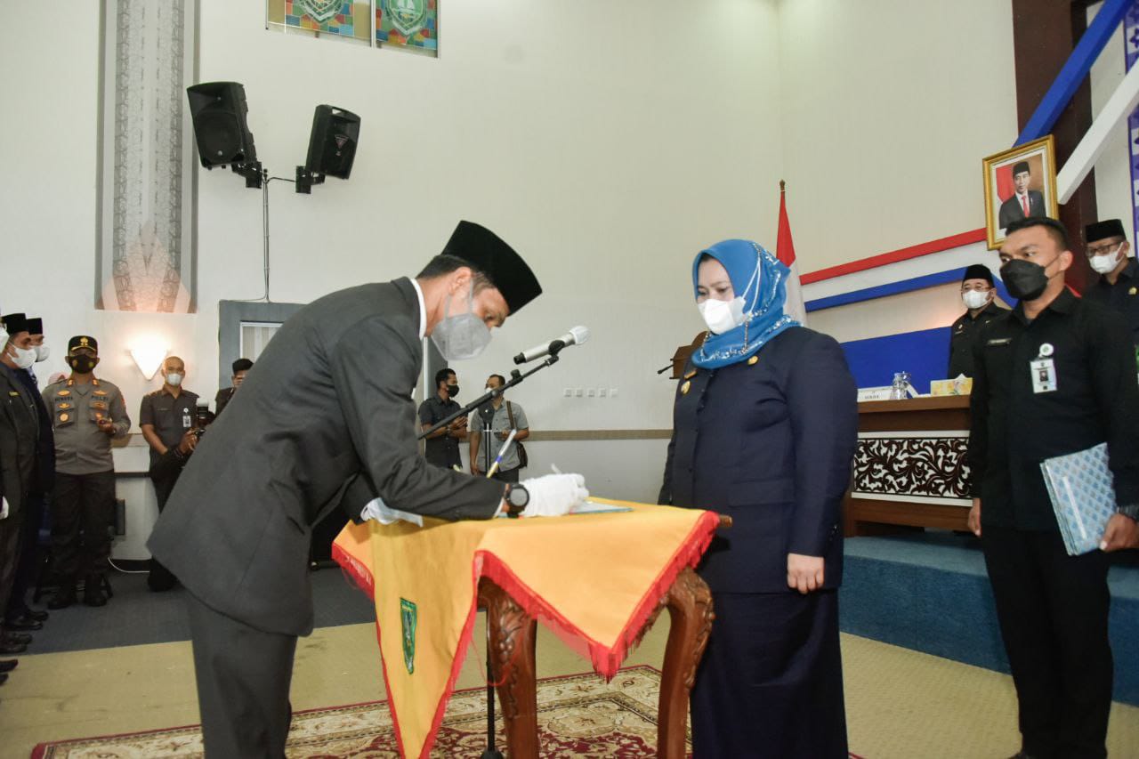 Berikut Nama-Nama Pejabat Lingkup Pemkab Bengkalis Yang Baru Dilantik