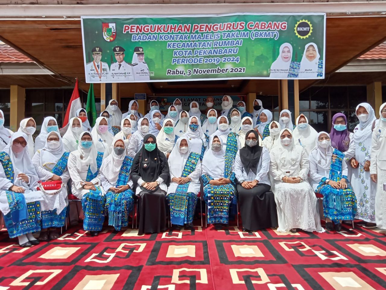 Pengurus Daerah Kukuhkan BKMT Rumbai