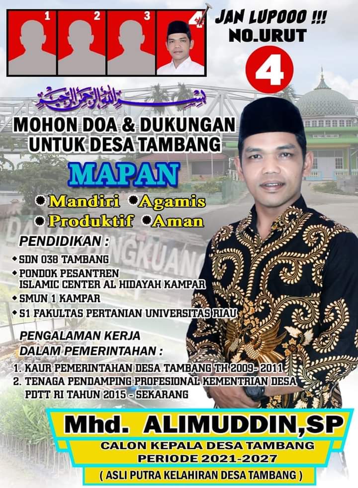 Alimudin Siap Rangkul Semua Komponen