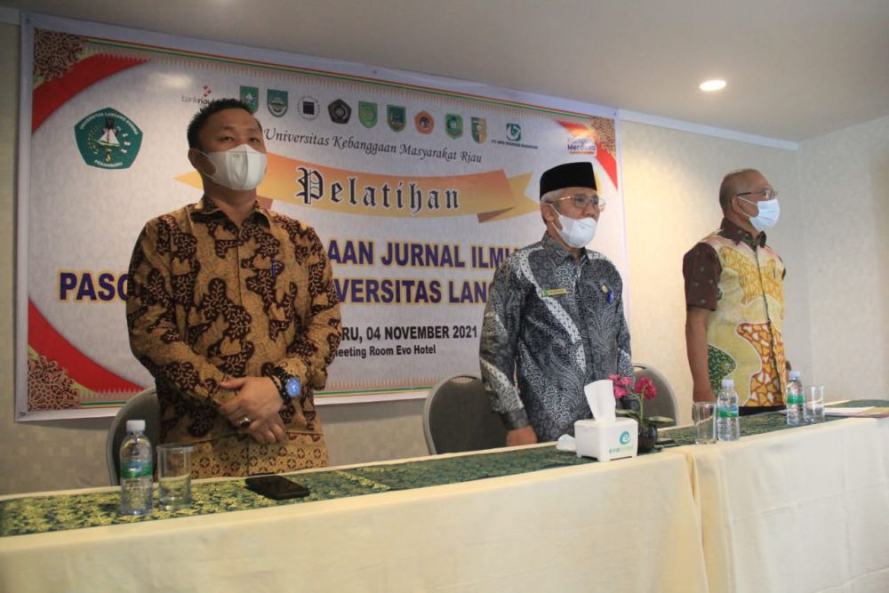 Tingkatkan Mutu Pendidikan, Pascasarjana Unilak Gelar Pelatihan Pengelolaan Jurnal Ilmiah