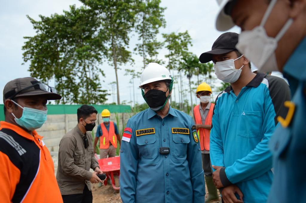 Pekerjaan Jalan Sistem Padat Karya di Dumai Capai 1,5 Km