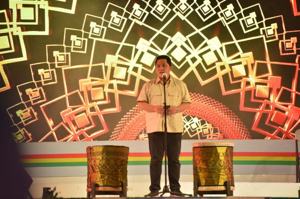 Hadiri ICCF di Riau, Menteri Erick Siap Fasilitasi Pelaku Ekonomi Kreatif