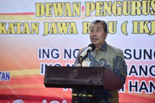 Gubri Ajak IKJR Untuk Menyosialisasikan Vaksin Covid-19 ke Suku Jawa yang ada di Riau