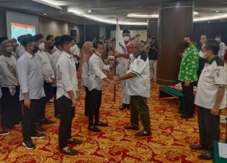 Muhammad Khalid Arbi Dilantik Jadi Ketua Angkatan Muda Ikasmansa Pekanbaru Masa Bakti 2022-2024