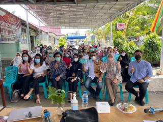 Waspadai Kehamilan Resiko Tinggi, Dosen FK UNRI Gelar Seminar Bareng Bidan di Kandis Siak