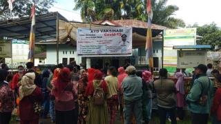 350 Orang Warga Banjar Benai Antri Daftar Vaksinasi