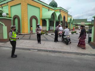 Polres Meranti Gelar Operasi Zebra Sekaligus Galakkan Edukasi Prokes