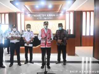 Padang Punya Terminal Bus Megah, Warga Diharapkan Gunakan Angkutan Massal