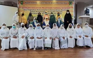 Diikuti 90 Peserta, BMKT Riau Gelar Pelatihan Fardu Kifayah