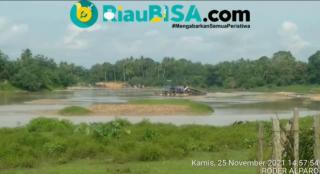 Video Aksi Pembiaran PETI di Desa Pulau Komang Kuansing