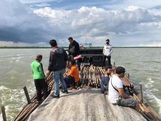 Kapal Oknum Kades Kedabu Rapat Meranti Bawa 3200 Batang Kayu Bakau Illegal ke Malaysia