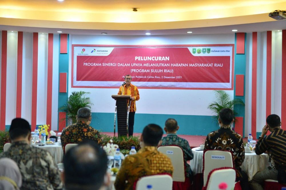 Tingkatkan SDM Unggul, Gubernur Riau Resmikan Program Suluh Riau