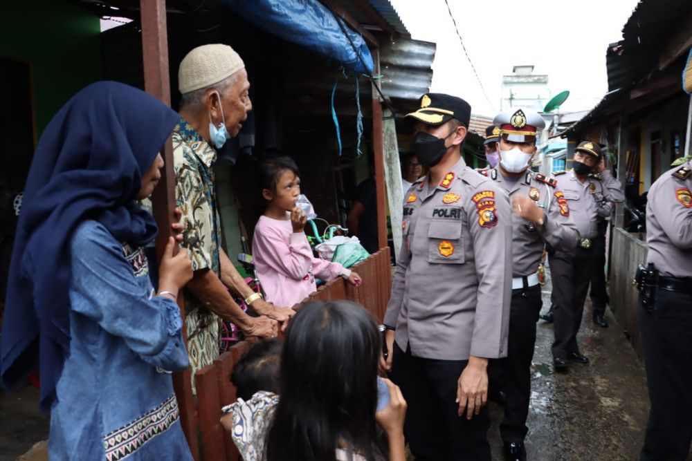 Percepatan Vaksinasi, Polres Inhil Layani Vaksinasi Antar Jemput Warga