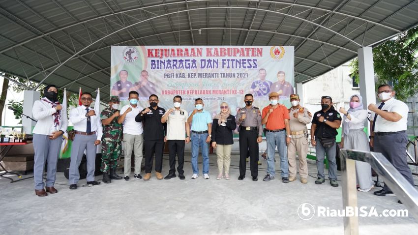Perdana Dilaksanakan, Pemkab Meranti Apresiasi Kejurkab Binaraga PBFI