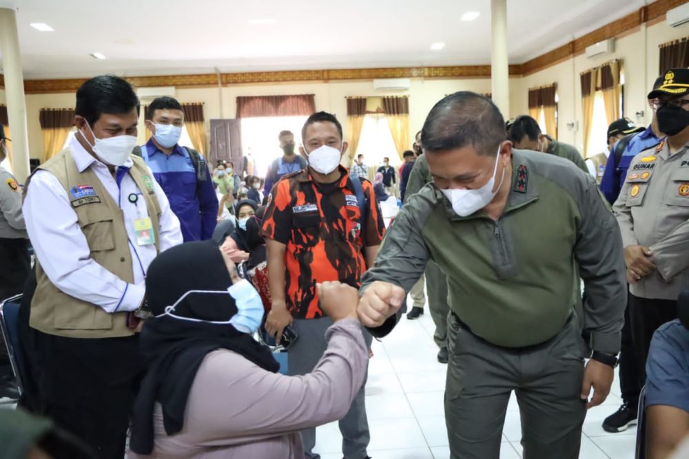 Selangkah Lagi Vaksinasi di Siak Capai 70 Persen