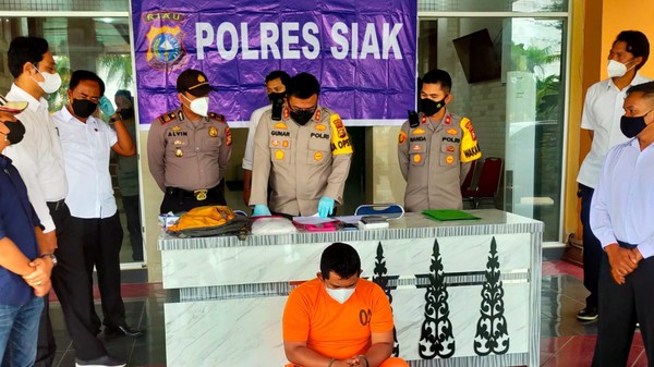 Polisi Gagalkan Peredaran 1,1 Kg Sabu dari Bandar di Siak untuk Pesta Tahun Baru