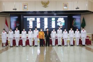 Dikukuhkan Sebagai Duta Pancasila, Inilah Cita-cita Muhammad Fauzan dari Kuansing