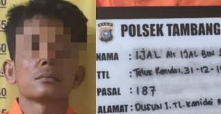 Gegara Warisan, Pria Asal Tambang Kampar ini Bakar Rumah Ortu