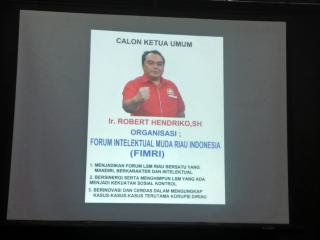 Robert Hendriko kembali Pimpin LSM Riau Bersatu