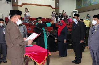 Sekdako Pekanbaru Lantik 6 Pejabat Pratama Hasil Assesment, Ini Nama-namanya