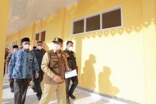 Tinjau Proyek Pembangunan Sekolah, Ini Pesan Tegas Wagubri