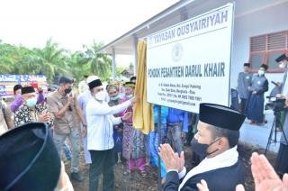 Gubernur Riau Resmikan Pondok Pesantren Darul Khair di Bengkalis