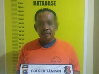 Bejat! Selama 6 Tahun, Bapak Tiri di Pekanbaru ini Cabuli Dua Anak Tirinya