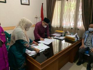 Kadiskes Pimpin Sertijab, Zaini Rizaldi: Tidak ada Pintar Sendiri, Bekerja harus Superteam