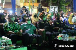 Malam Pentas Seni Budaya Gagak Hitam, Bupati dan Ketua DPRD Ikut Joget Mak Lodeh