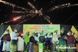 Kenduri Sekampung HUT Desa Banglas, Bupati Ajak Pemdes Samakan Persepsi