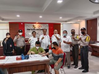 PMI Pekanbaru Gelar Vaksinasi Massal Covid-19