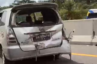 Kecelakaan Kembali Terjadi di Tol Pekanbaru-Dumai, Sopir Meninggal Dunia