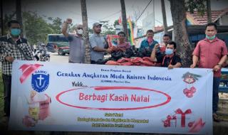 Serba-Serbi Natal GAMKI dan GMKI di Riau: Ibadah Raya, Safari Sembako, Donor Darah Hingga Beasiswa 