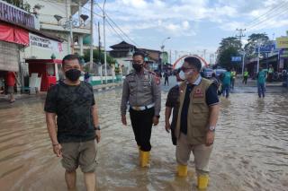 Banjir di Rokan Hulu Riau Mulai Surut