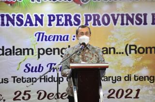 Hadiri Natal PWRI, Gubri Ajak Tingkatkan Kebersamaan dan Saling Menghargai Perbedaan