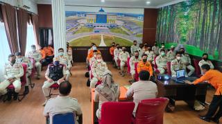 Kepala BPBD Pekanbaru Instruksikan Personel Cek Prokes di Pusat Keramaian