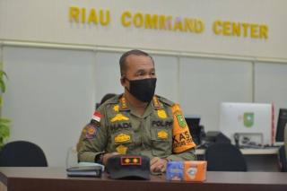 Satpol PP Riau Imbau Masyarakat Malam Tahun Baru Dirumah Saja